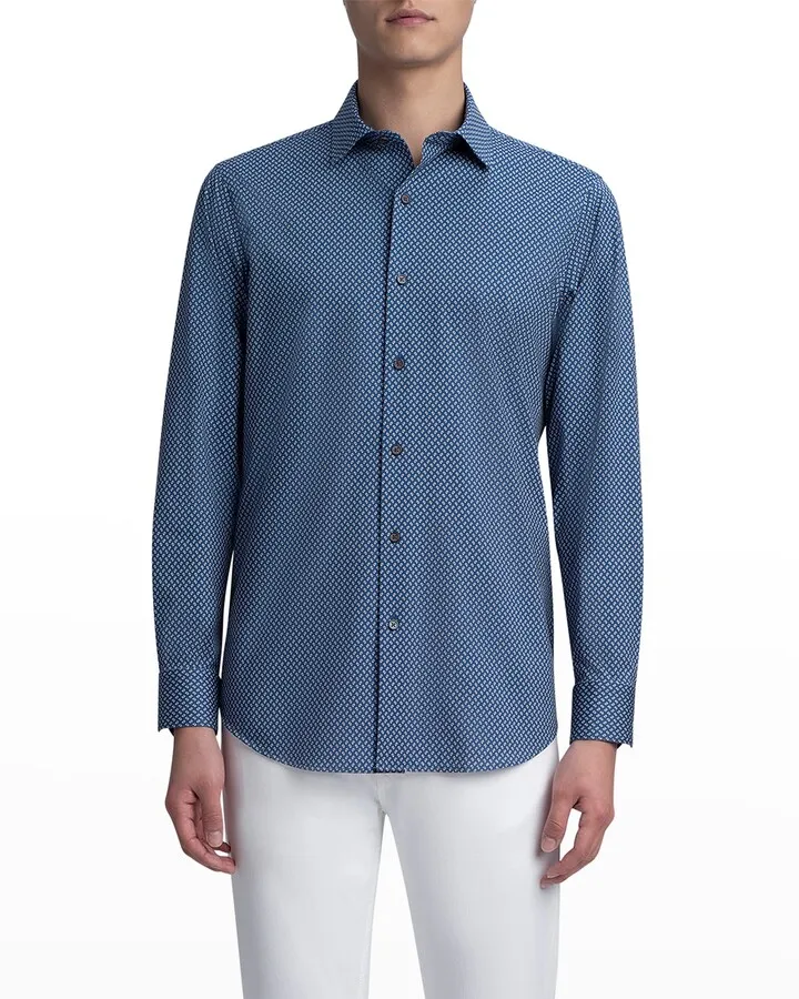 Men's Ooohcotton Tech Paisley Sport Shirt