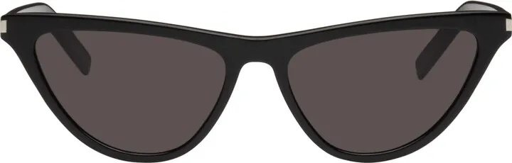 Saint Laurent Black SL 550 Slim Sunglasses