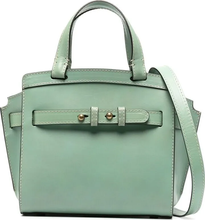 Saddle 009 leather tote bag