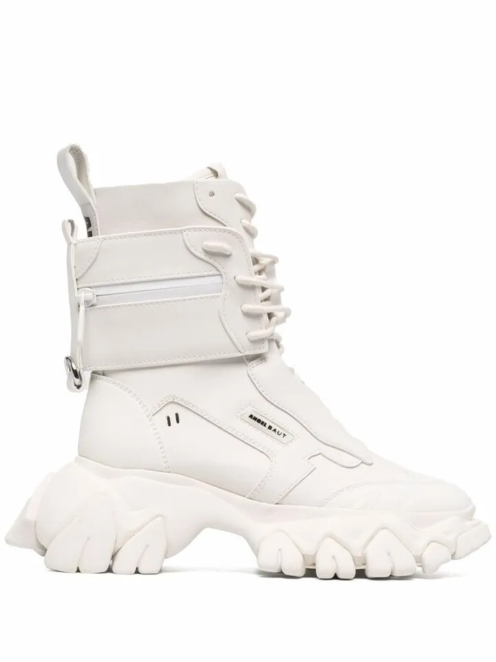 Angel Chen Edition lace-up boots