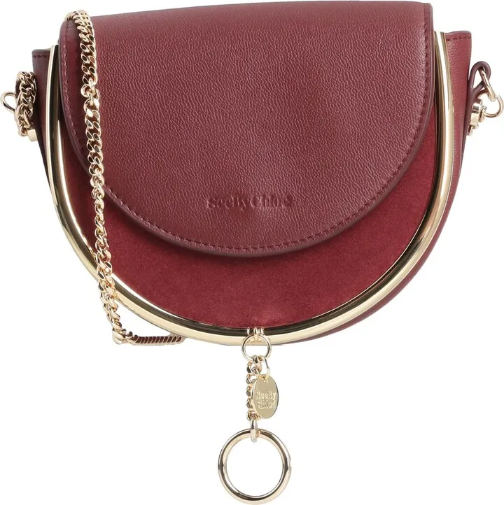 Cross-body Bag Burgundy
