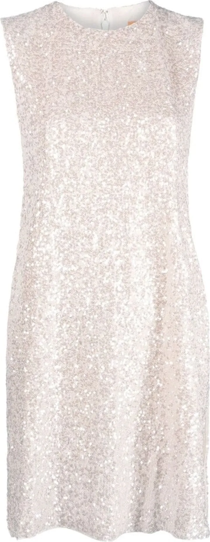 Sequin-Embellished Tunic Top