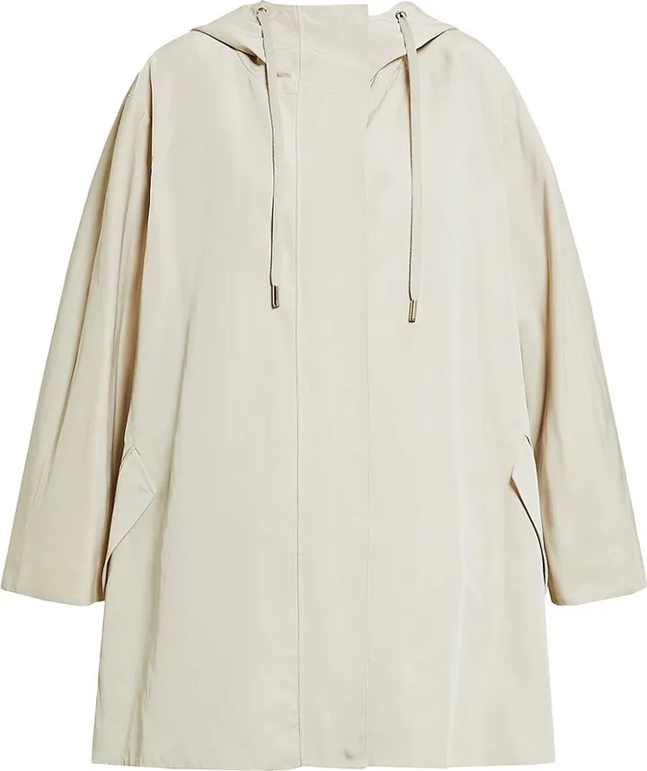 Trono Faille Hooded Raincoat
