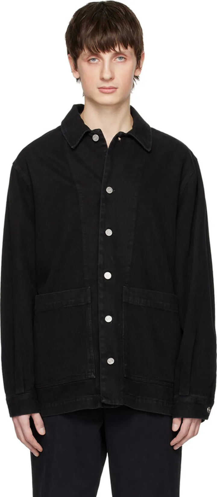 Schnayderman's Black Army Denim Jacket