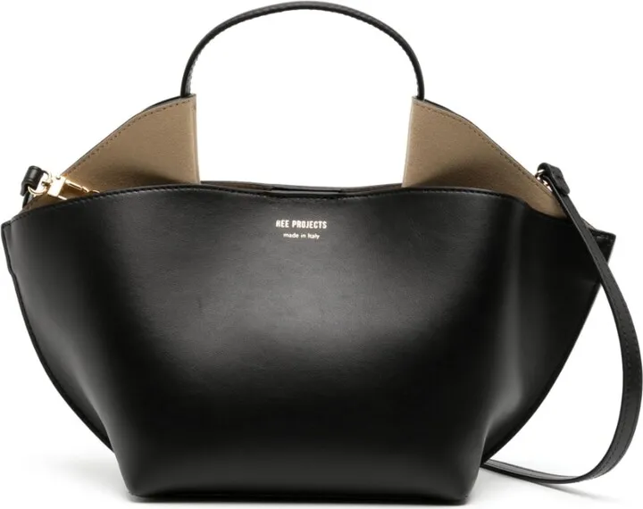 mini Ann leather tote bag