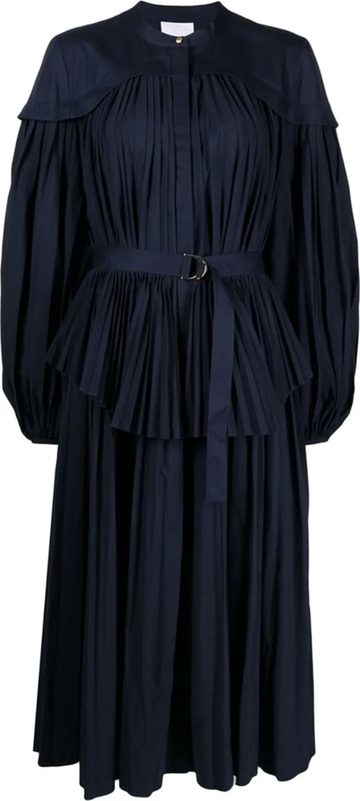 Nottingham plissé midi dress