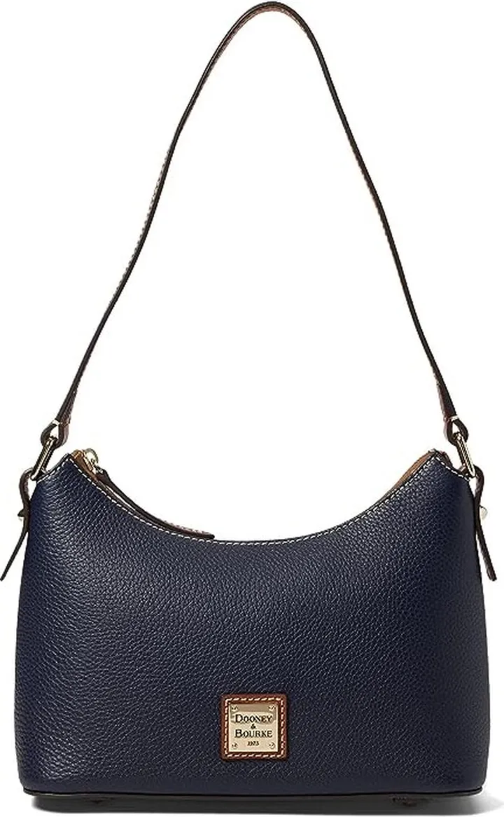 Dooney & Bourke Pebble Baguette (Midnight Blue) Handbags