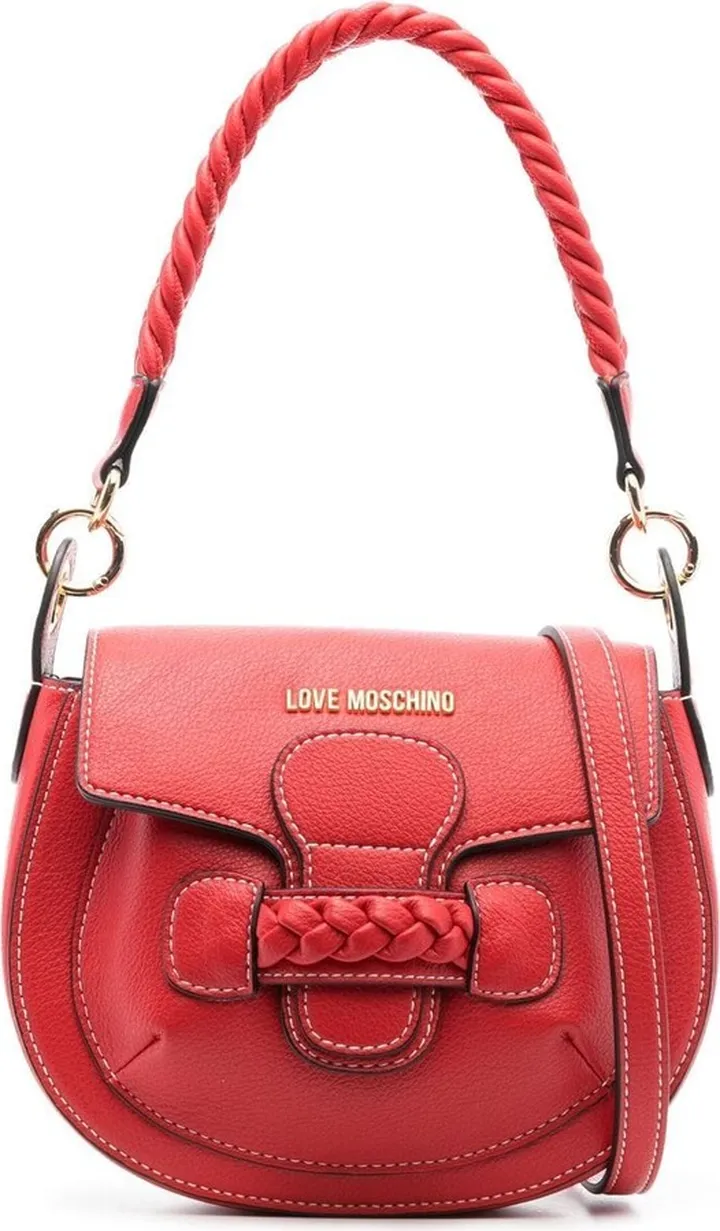 Braided-Detail Shoulder Bag