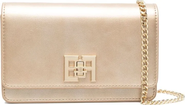 Logo-Plaque Shoulder Bag