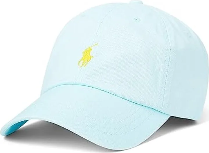 Polo Ralph Lauren Cotton Chino Ball Cap (Island Aqua) Caps