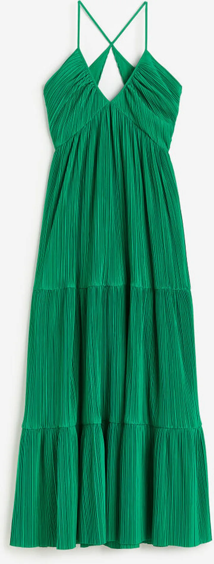 Pleated Maxi Dress