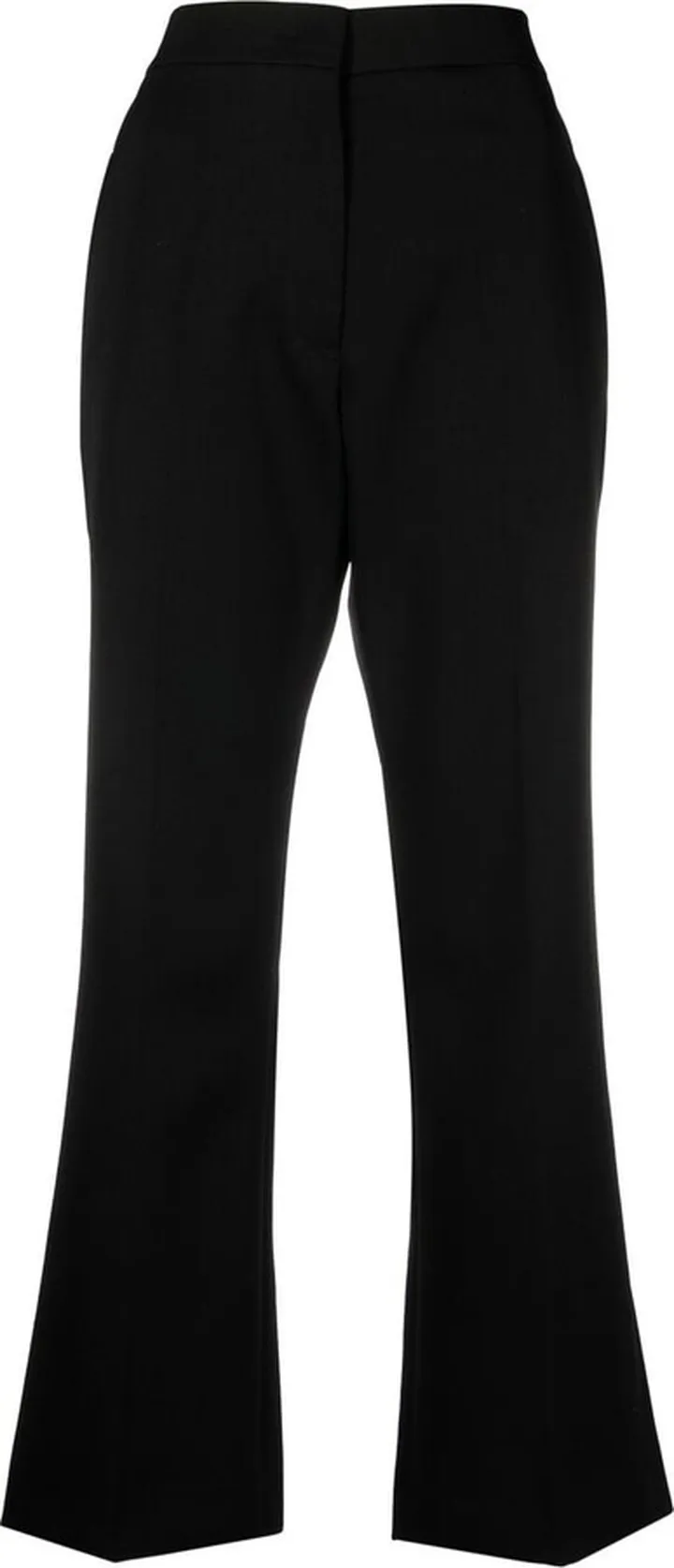 High-Waisted Cropped Trousers