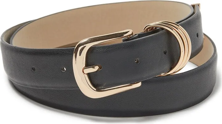 Vince Camuto Pointed Triple Ring Belt