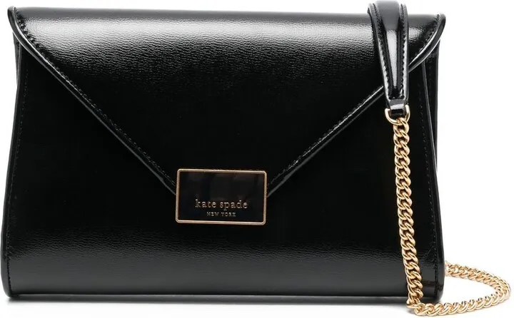 Logo-Plaque Crossbody Bag