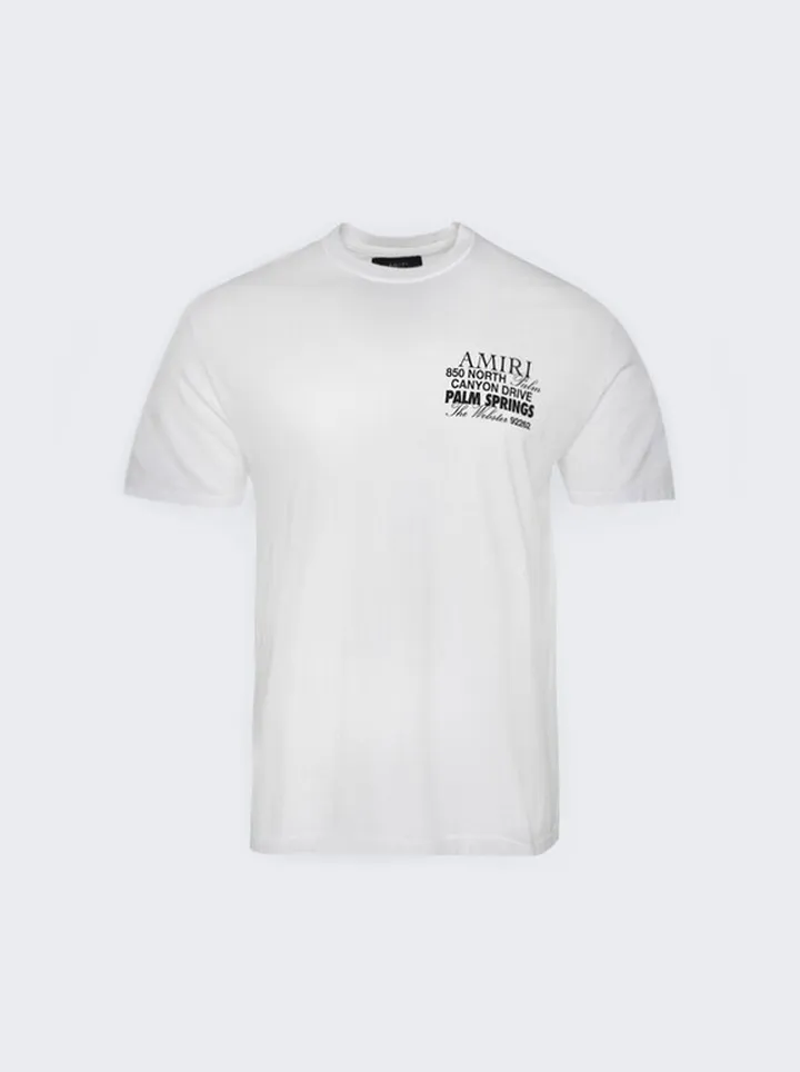 X The Webster Stacked Bones Top White