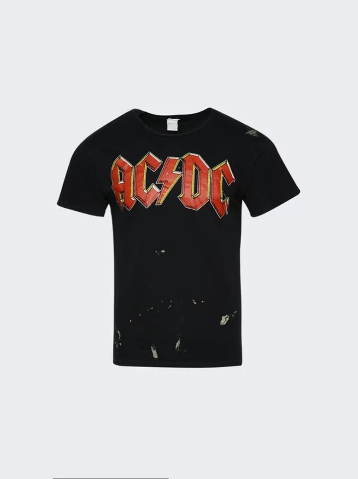 ACDC 1980 T-Shirt Coal Black