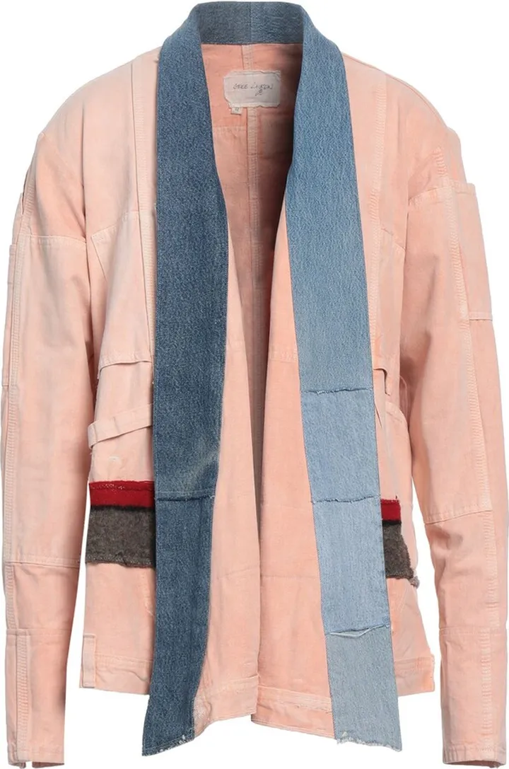 Denim Outerwear Salmon Pink