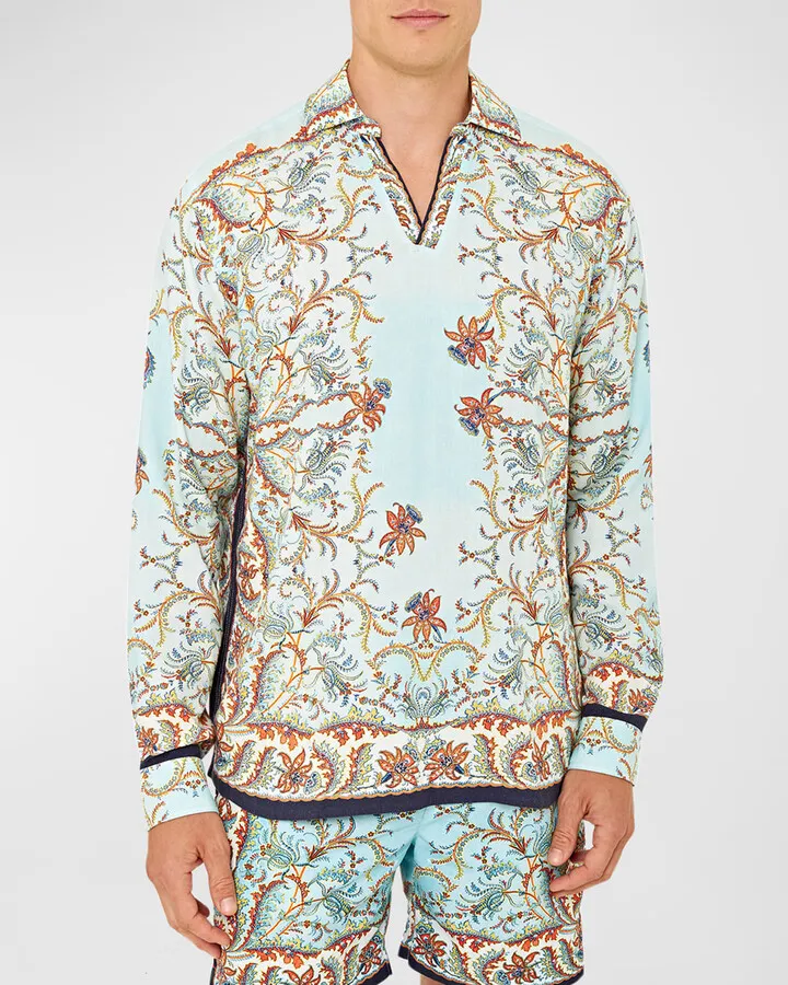 Men's Ridley Prairie Paisley Pullover Shirt