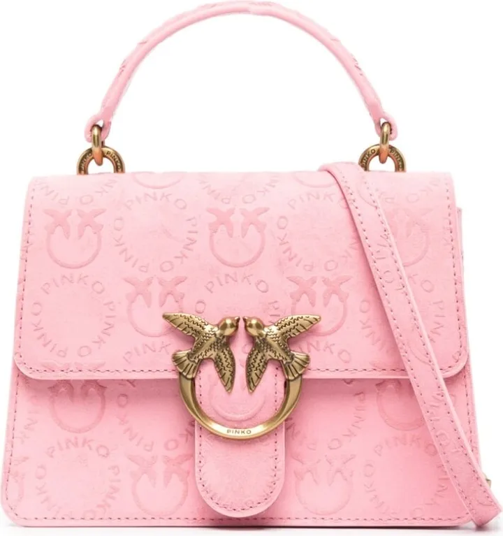 Love One logo-embossed tote bag