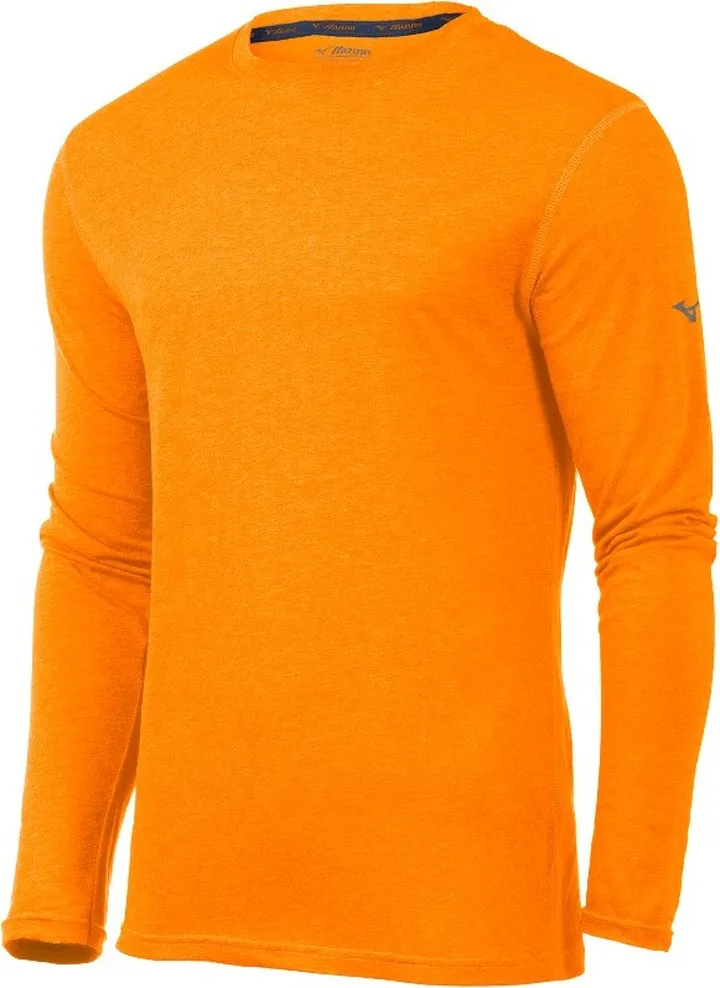 Mizuno Men's Inspire Long Sleeve Mens Size Medium In Color Cayenne (2727)