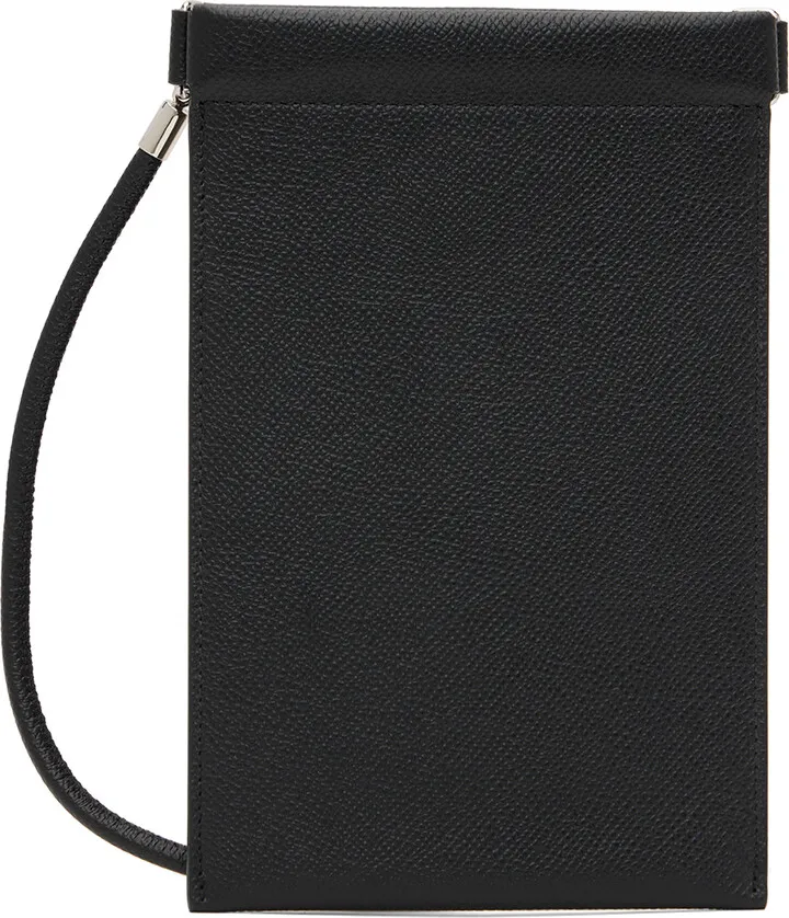 Maison Margiela Black Four Stitches Phone Bag