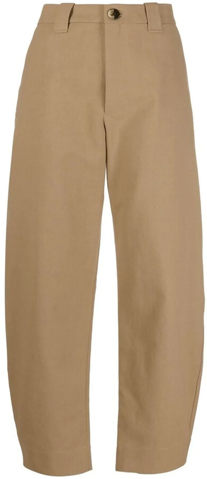Cropped Tailored Trousers