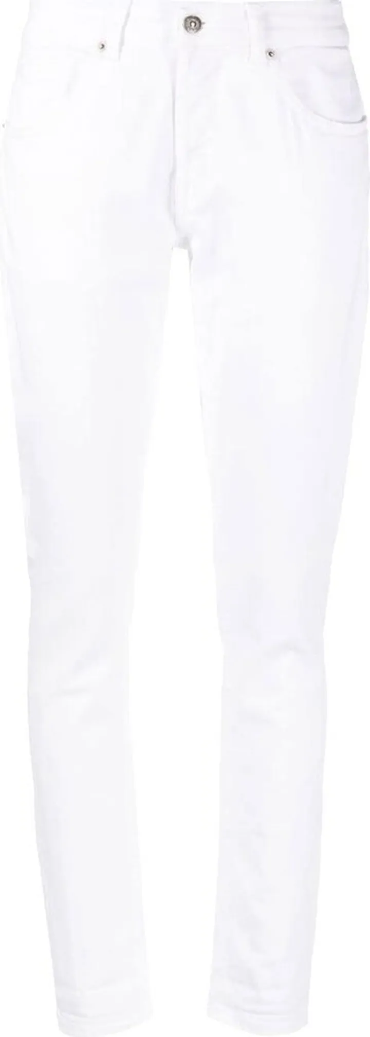 Four-Pocket Cotton Skinny Trousers