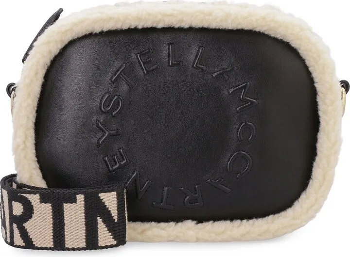 Stella McCartney Teddy Logo Embossed Camera Bag