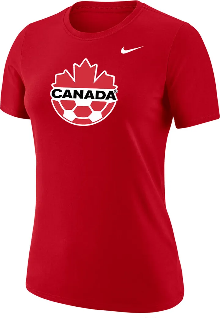Canada Nike Women's Core T-Shirt in Red