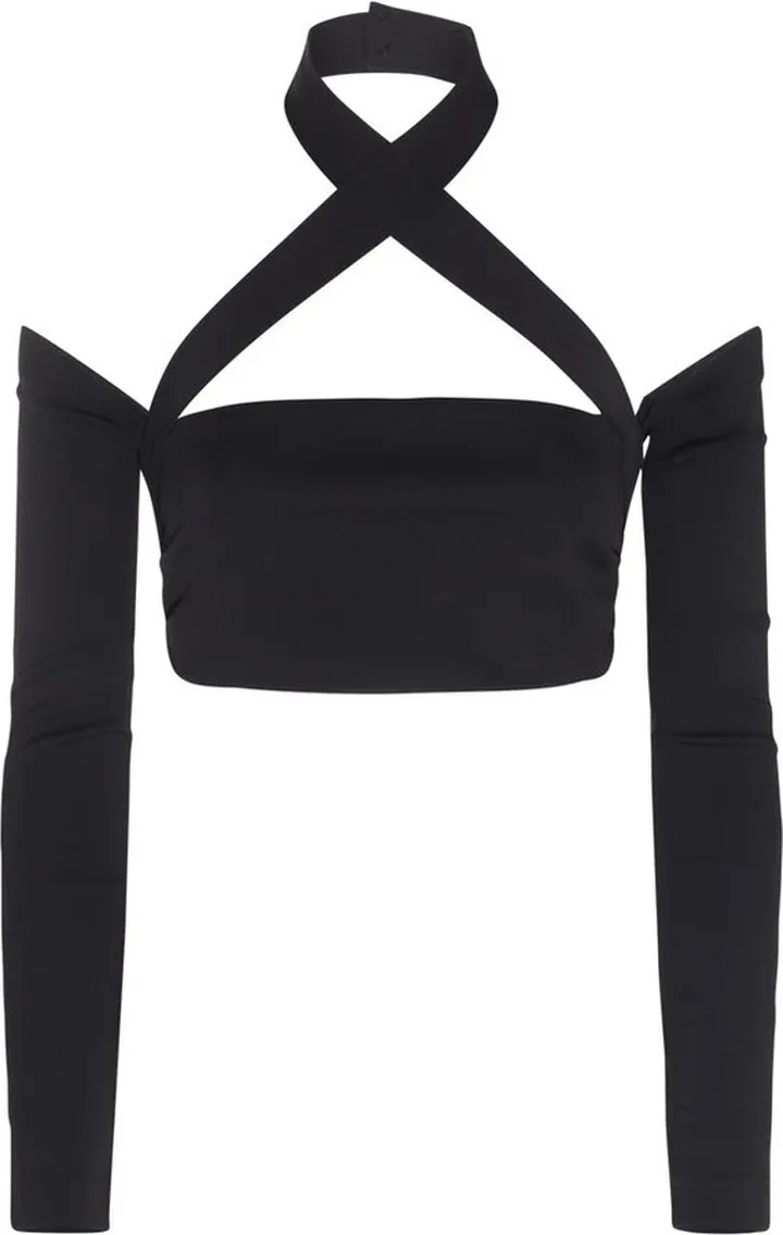 Dolce & Gabbana Halterneck Cropped Top