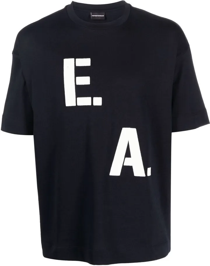 logo-print cotton T-shirt