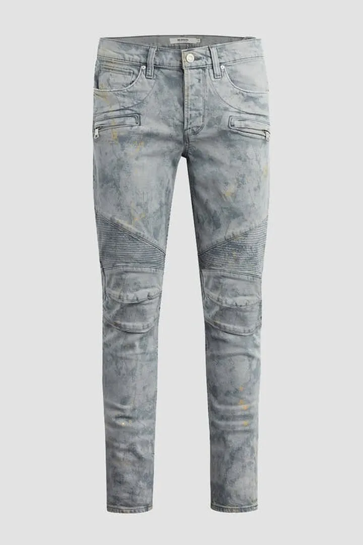 Hudson Jeans Blinder Biker V2 Skinny Jean - Grey Acid