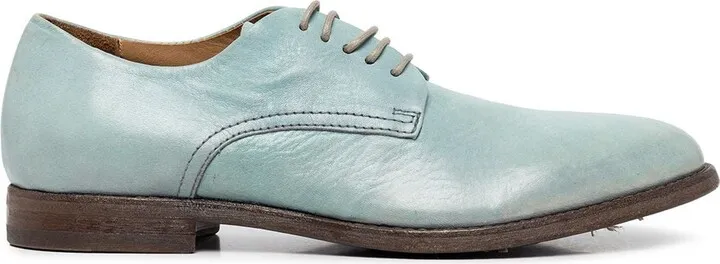 leather lace-up Oxford shoes