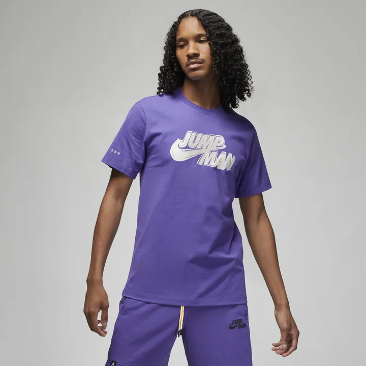 Men's Jordan Jumpman Graphic T-Shirt in Purple