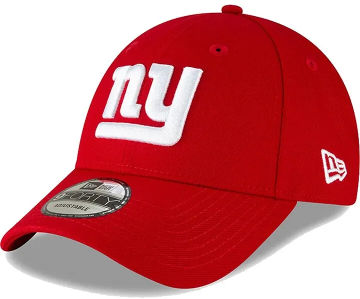 Men's New Era Red New York Giants 9FORTY The League Adjustable Hat