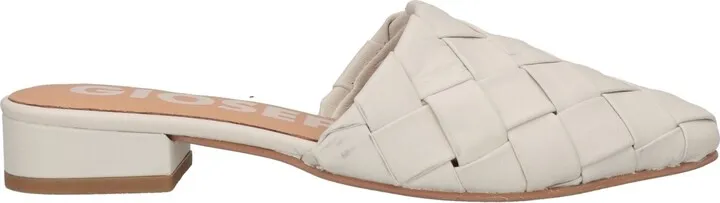 Mules & Clogs White