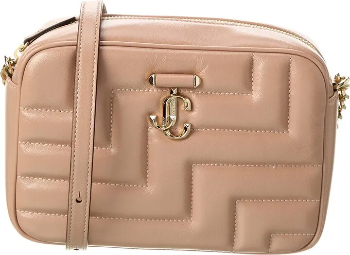 Jimmy Choo Varenne Avenue Medium Leather Camera Bag