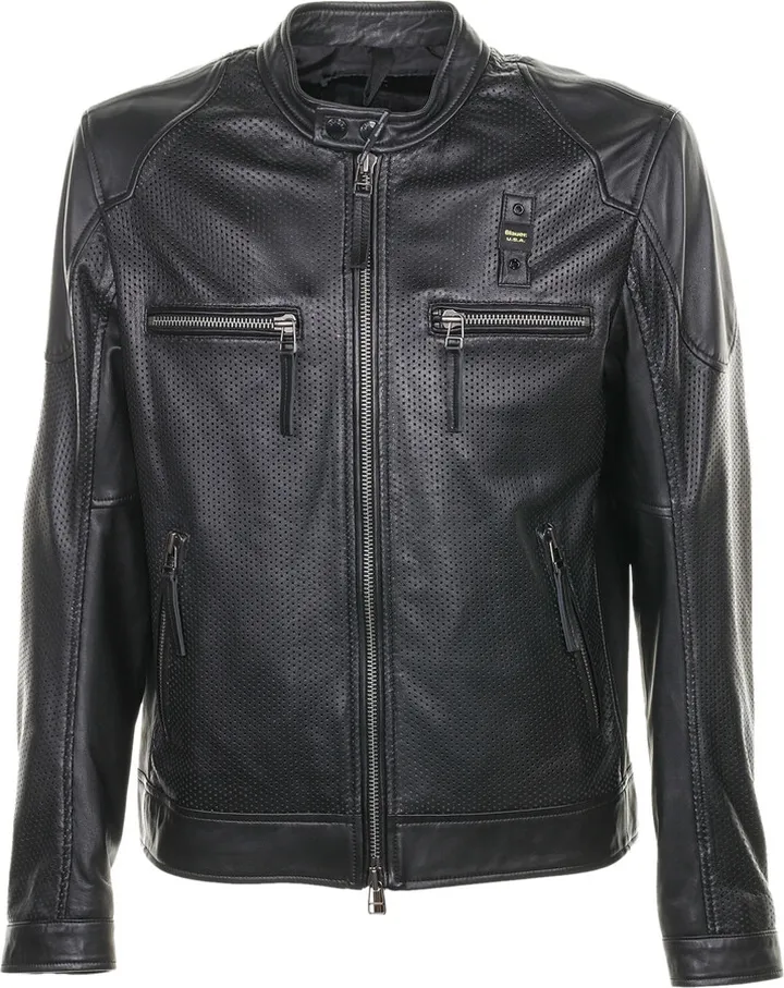 Leather Jacket With Zip