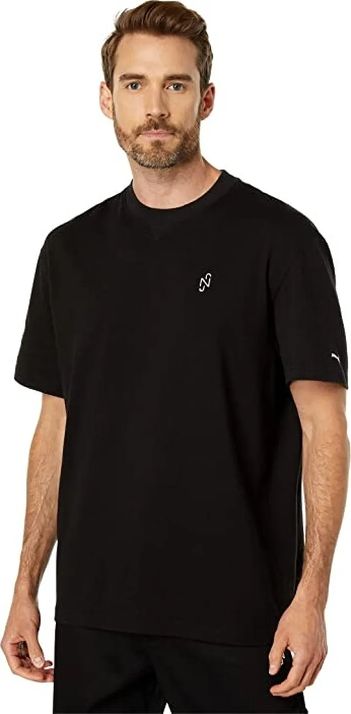 PUMA Puma x Neymar Jr Tee (Puma Black) Men's Clothing
