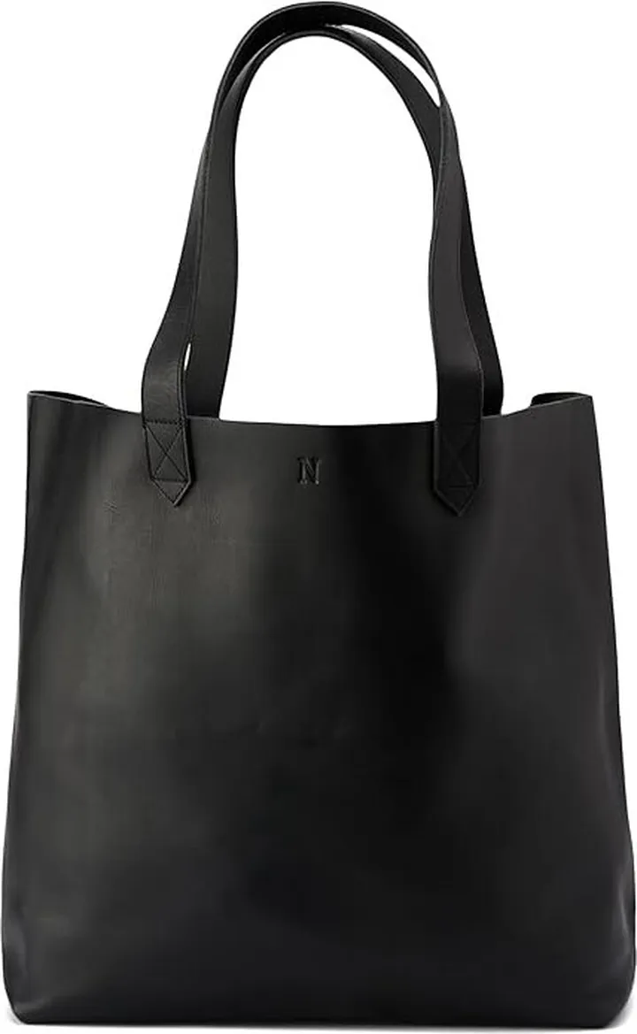 Nisolo Lori Tote (Black) Handbags