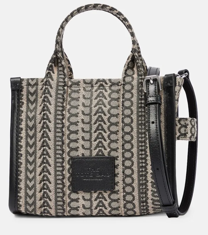 The Micro monogram jacquard tote bag
