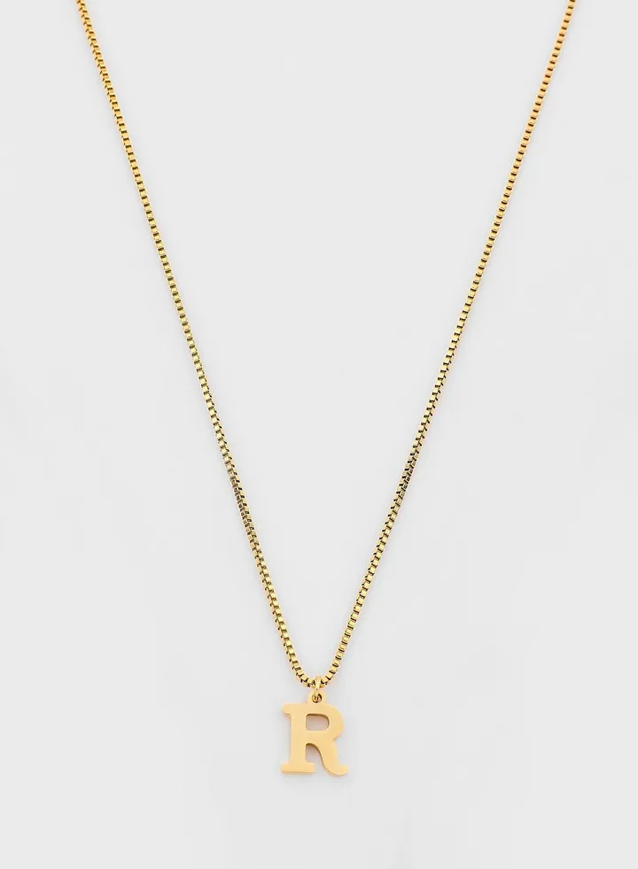 R-Letter Necklace