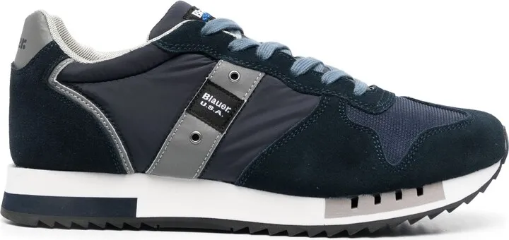 Panelled Low-Top Sneakers