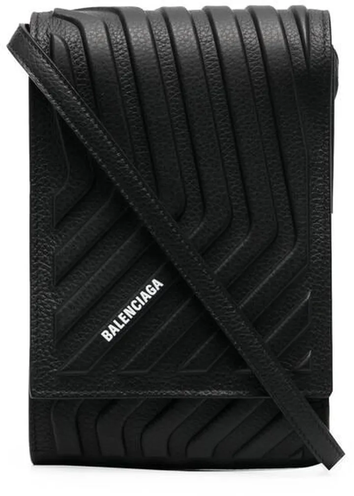Logo-Print Phone-Holder Bag