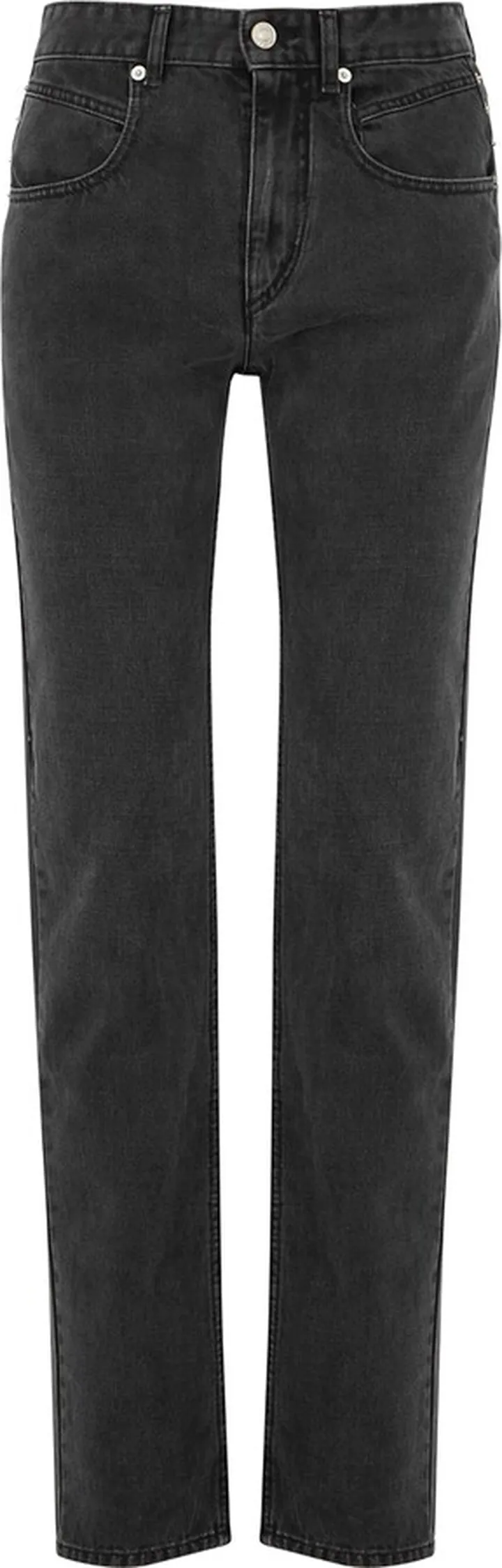 Isabel Marant Étoile Vanda Black Slim-leg Jeans
