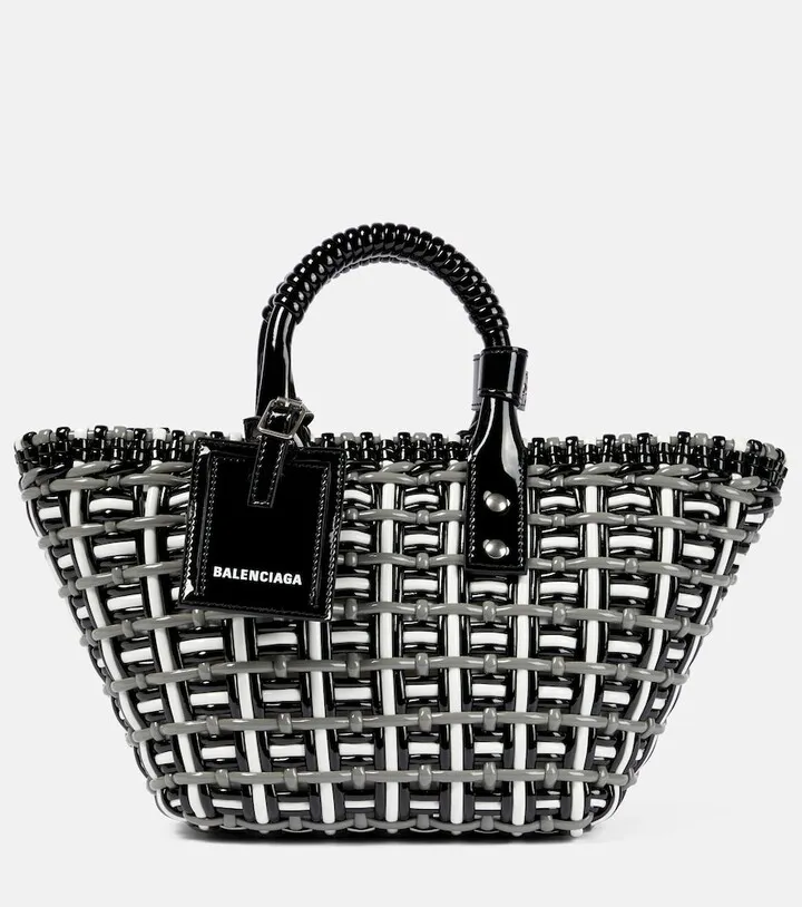 Bistro Basket XS faux leather tote