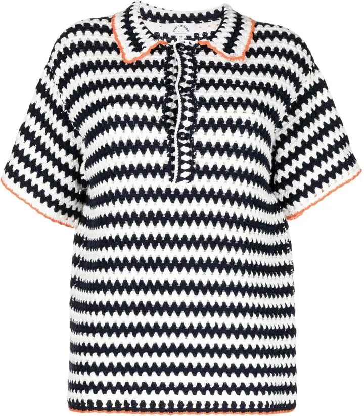 Voyage crochet polo shirt