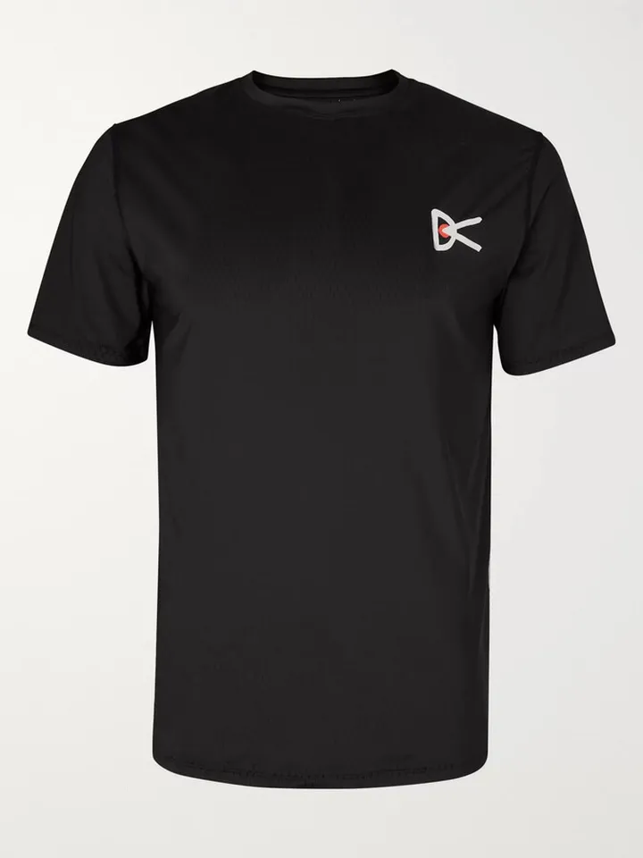 Slim-Fit Air-Wear Stretch-Mesh T-Shirt
