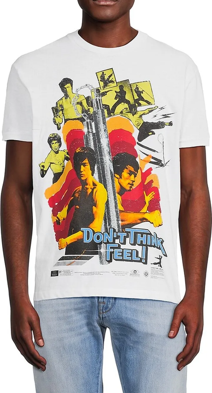 Bruce Lee Crewneck Graphic Tee