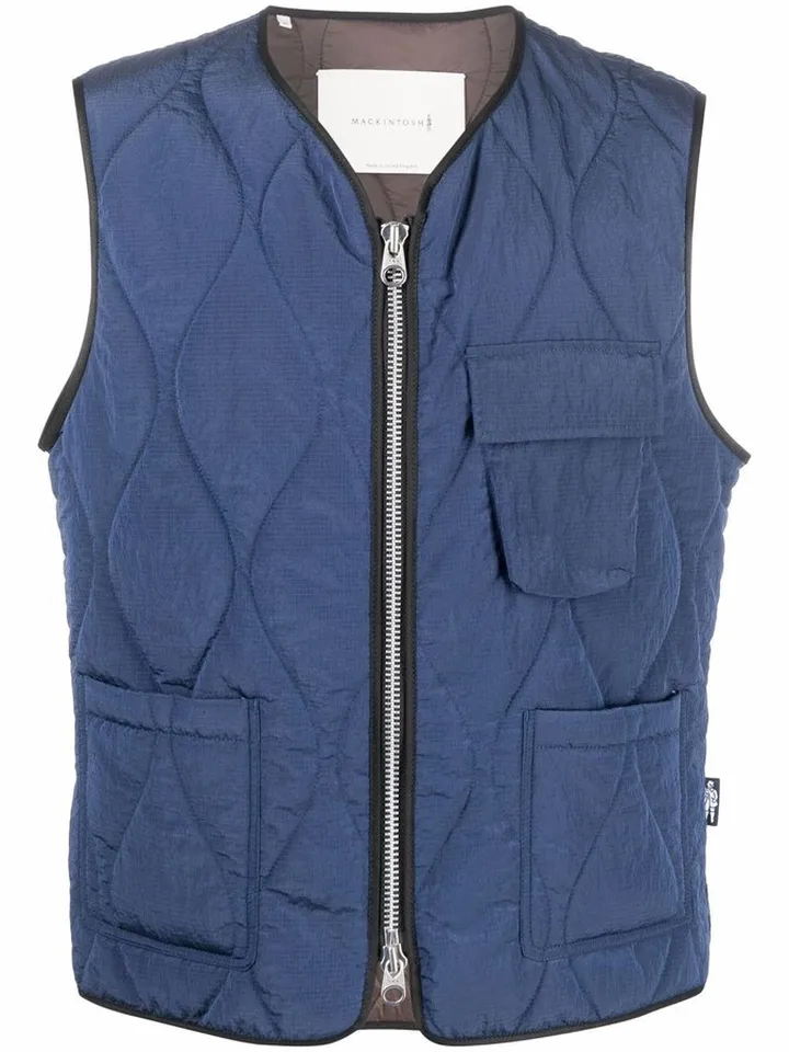 General quilted nylon gilet